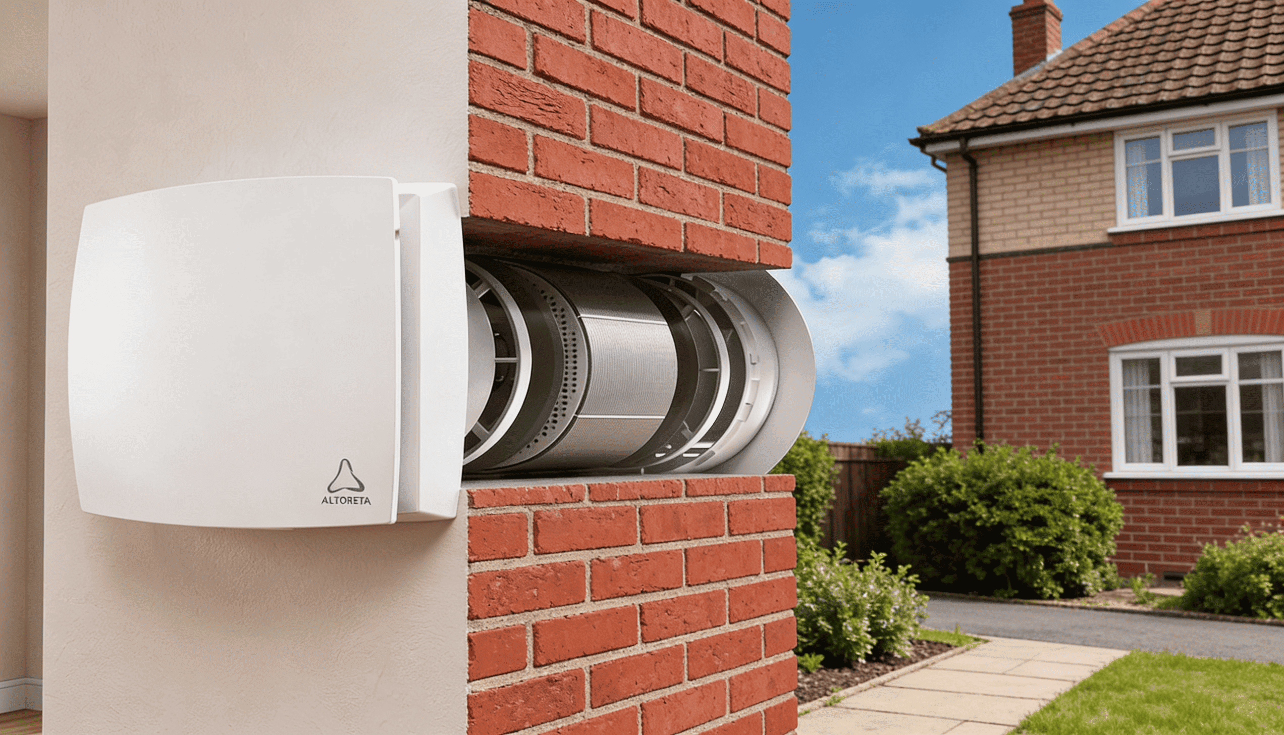 Ventilation system for condensation control in UK homes