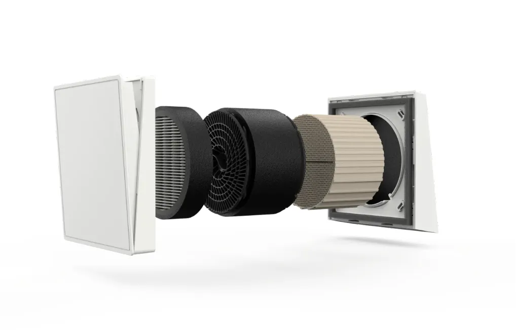 EcoPair ventilation system for condensation control in UK homes